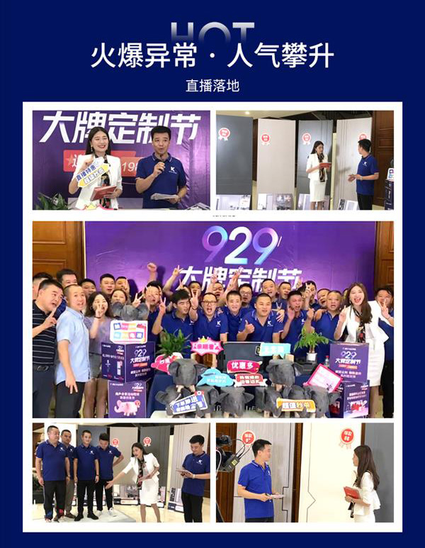 帝思缘木门:柯叶木业集团“大牌定制节”直播落地